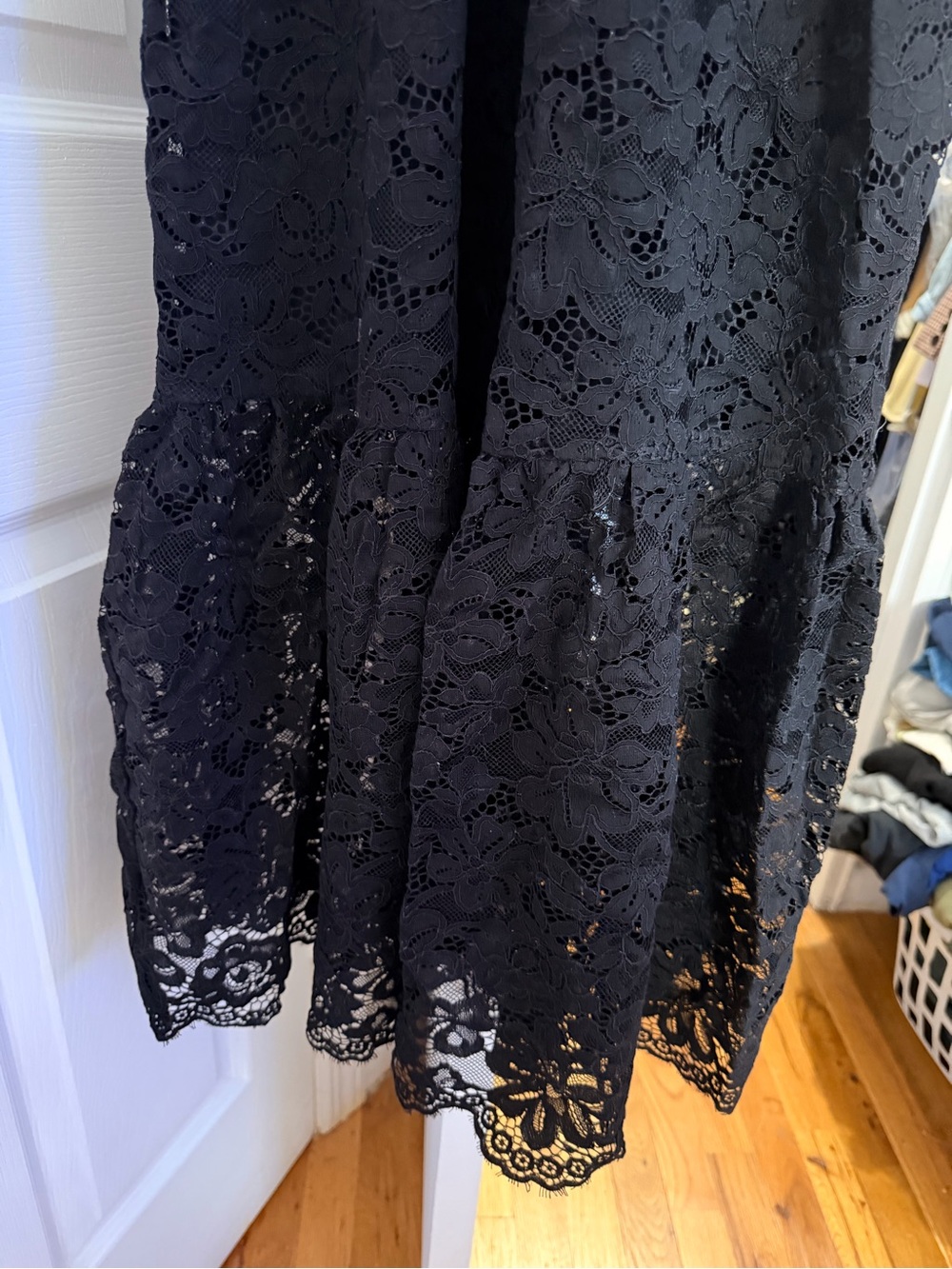 Hill House Collector’s Edition Anjuli Nap Dress in Black Lace - Picture 5 of 8